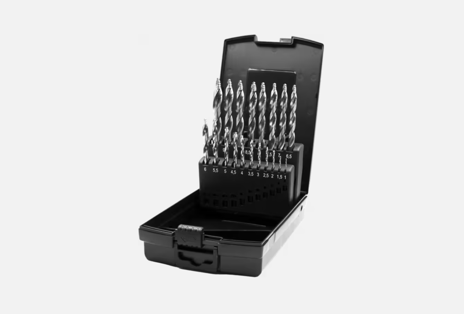 Phantom HSS Set Spiraalboren DIN 338 Step-point met drievlaks schacht