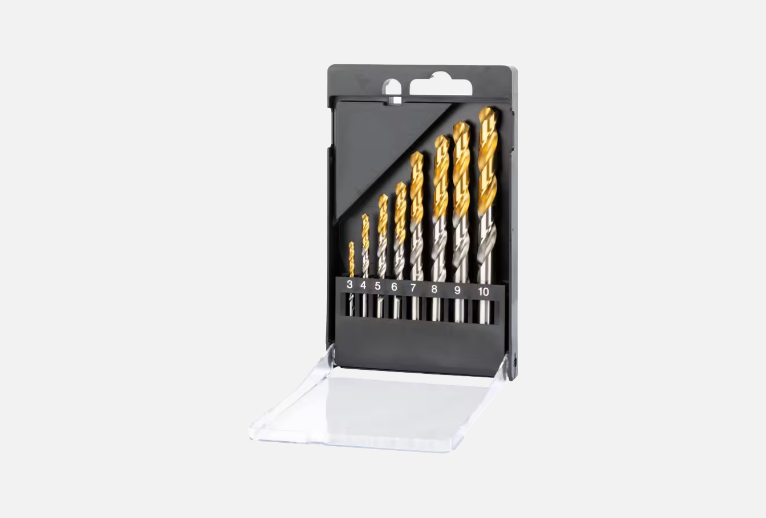 Phantom HSS Set Spiraalboren DIN 338 TiN-tip (handgebruik)