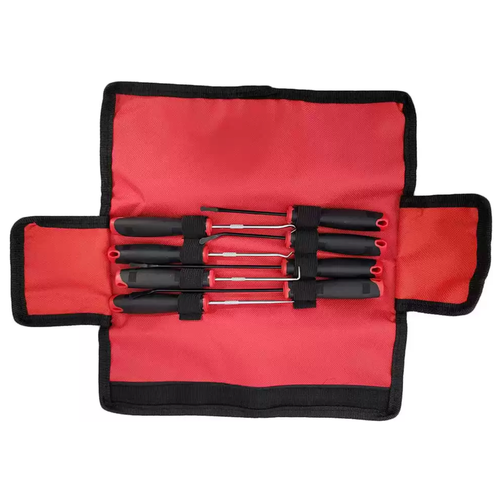 Set haken met rechte en afgeronde punt 8-dlg