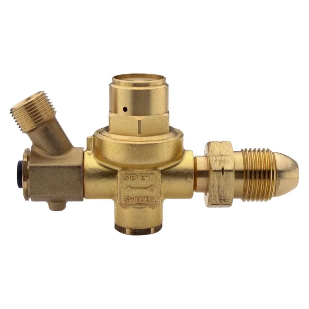 Sievert Slangbreuk- en reduceerventiel 2 bar Pol