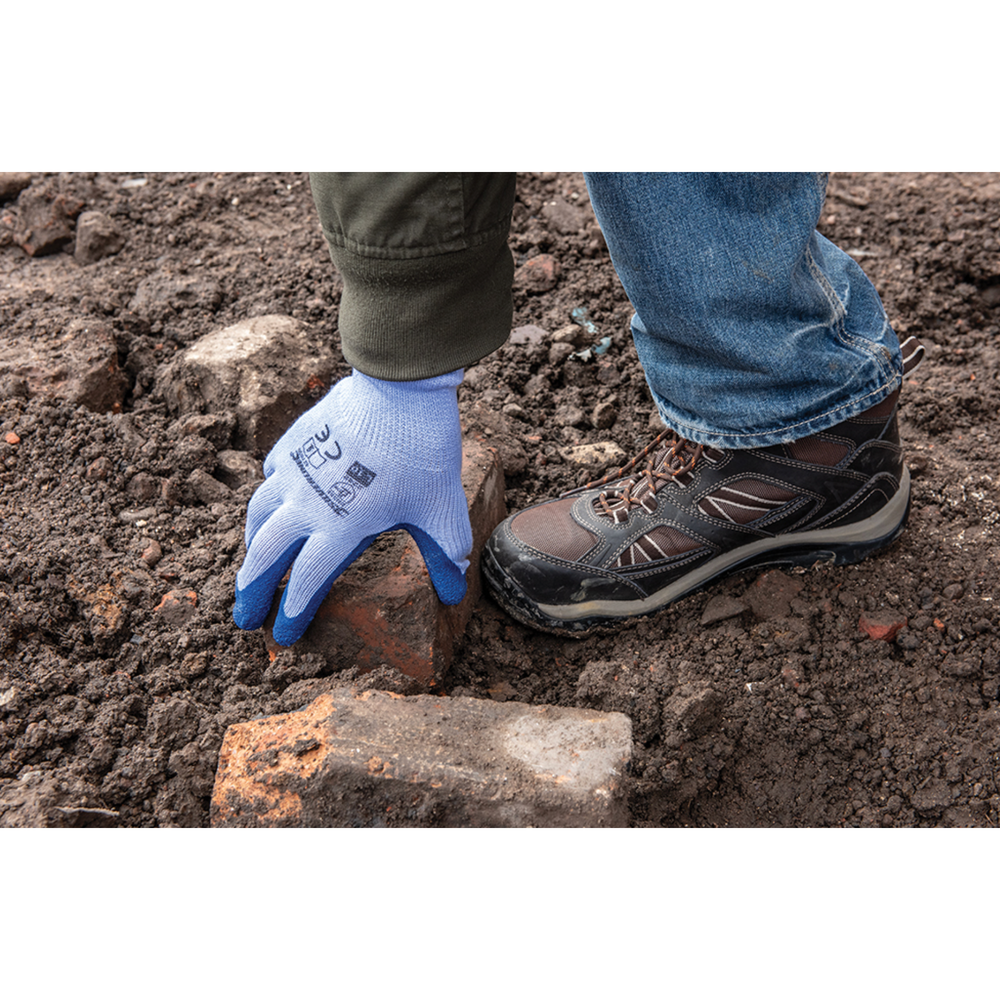 Silverline - Latex bouwhandschoenen