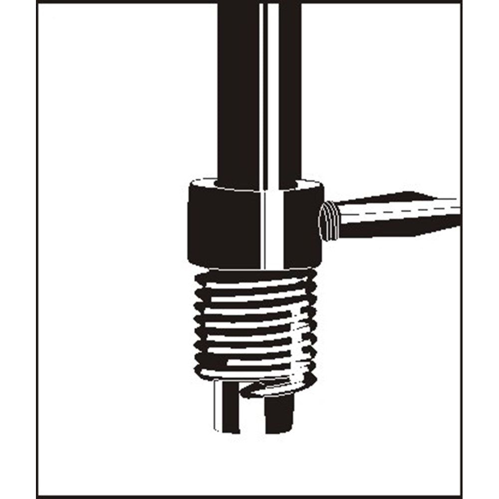 type S DIN 8140, van roestvast staal, M 10 x 1,5 - 1,5D-5