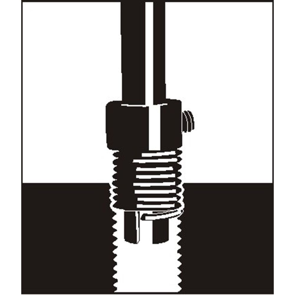 type S DIN 8140, van roestvast staal, M 12 x 1,75 - 1,5D-6