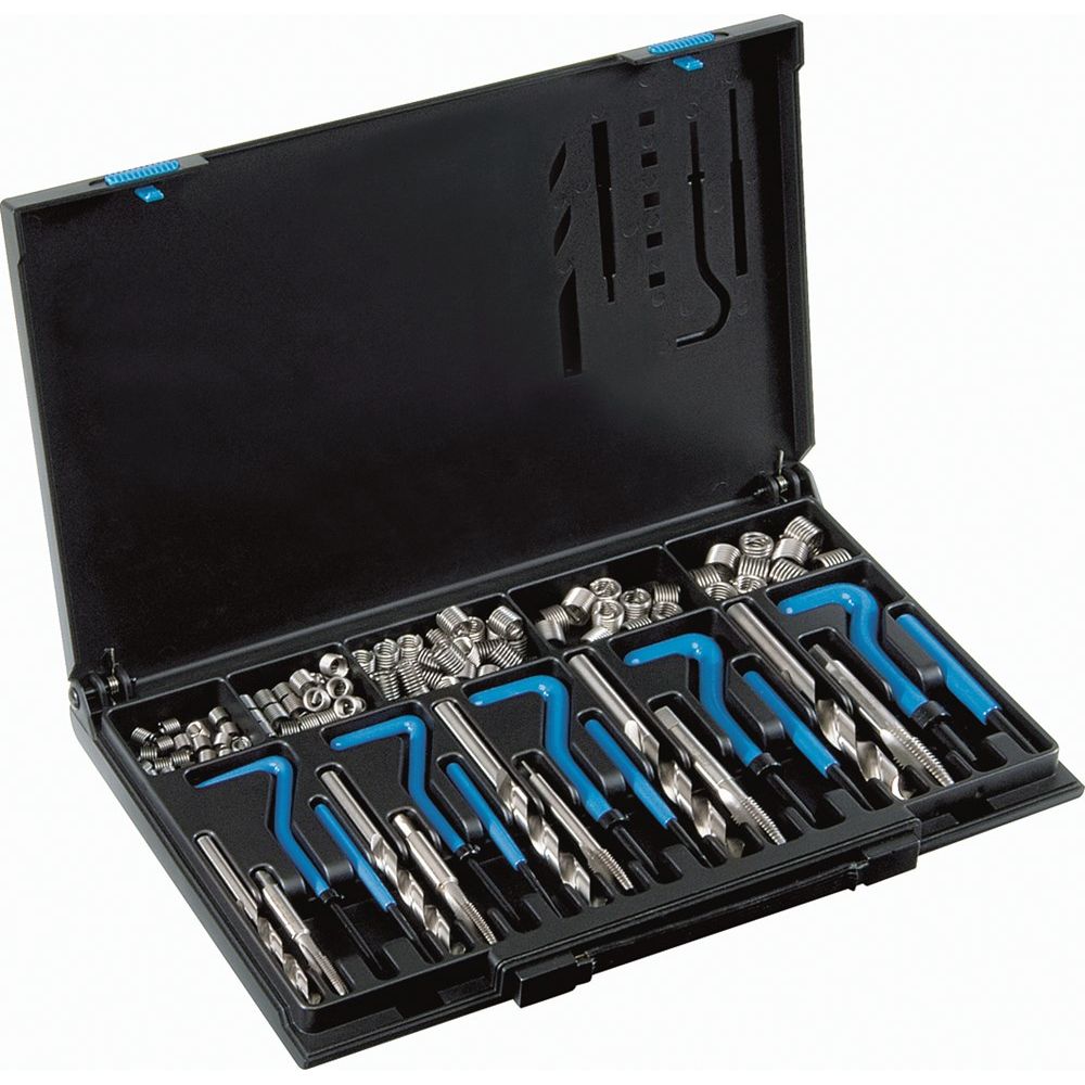 schroefdraad reparatie assortiment, M 6 - 14x1.25 / PT, STI-schroeftap, hand-inbouwhulpstukken,-0