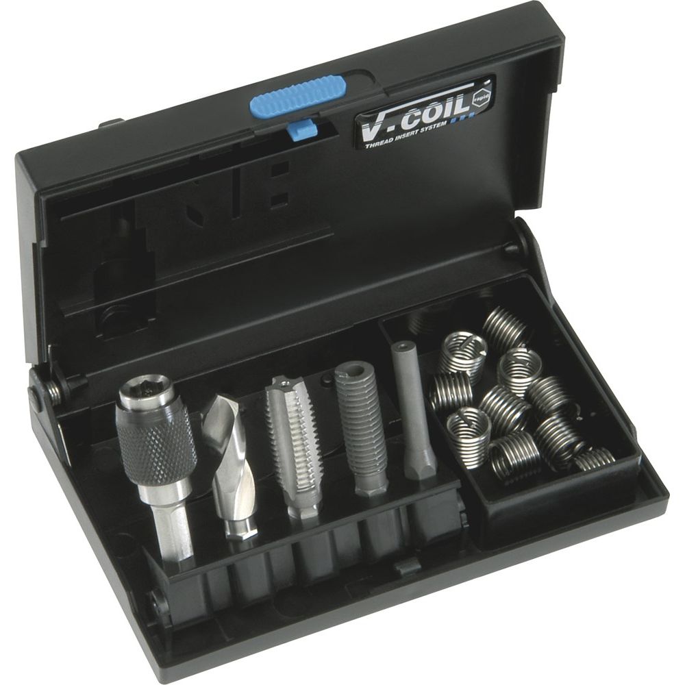 V-COIL rapid schroefdraad reparatieset, STI-schroeftap-bit, indraaihulpstuk-bit, M 3 x 0,5 - 1,5D-0