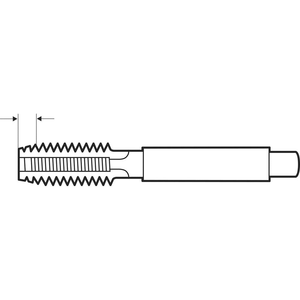 handtap, aamerikaanse fijne draad ANSI B 1.1, ≈ DIN 2181, HSS-G, nominale grootte D, UNF 1.1/8 x 12-5