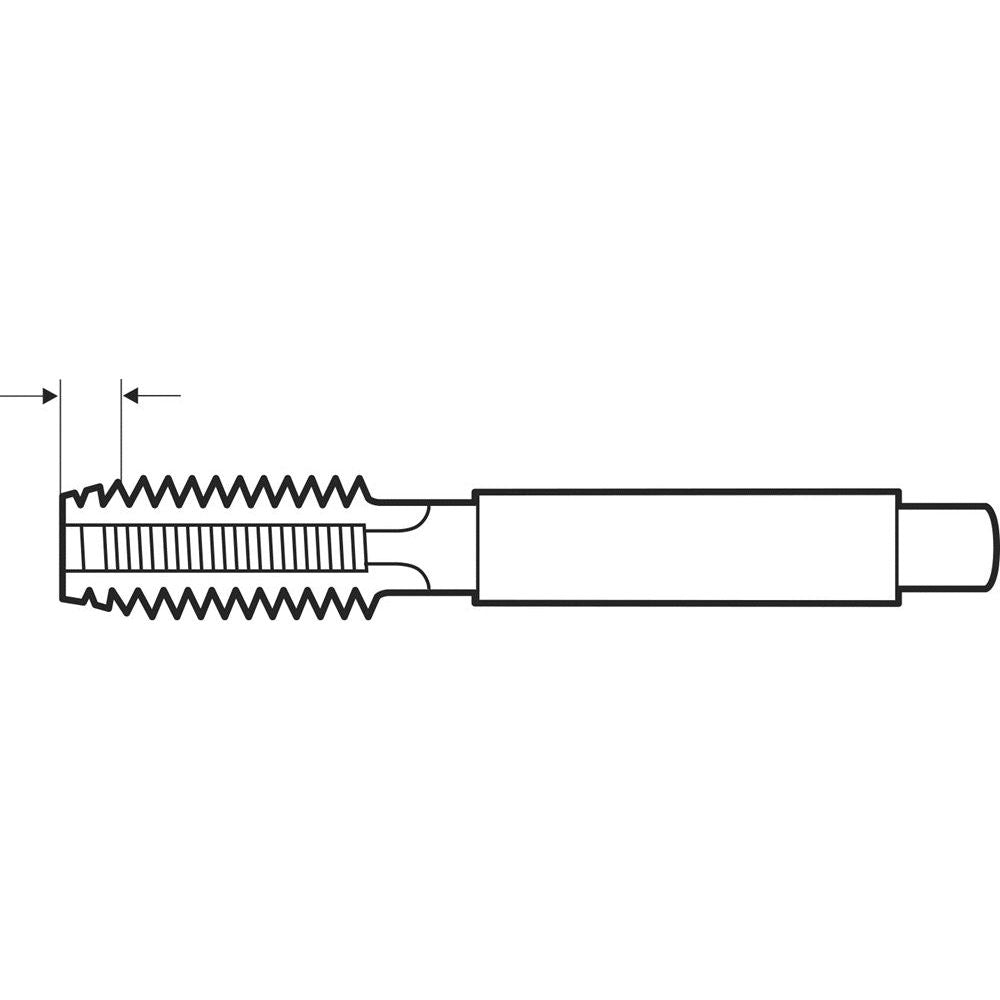 handtap, gasdraad DIN ISO 228, DIN 5157, HSS-G, nominale grootte D, G 3/4 x 14-5