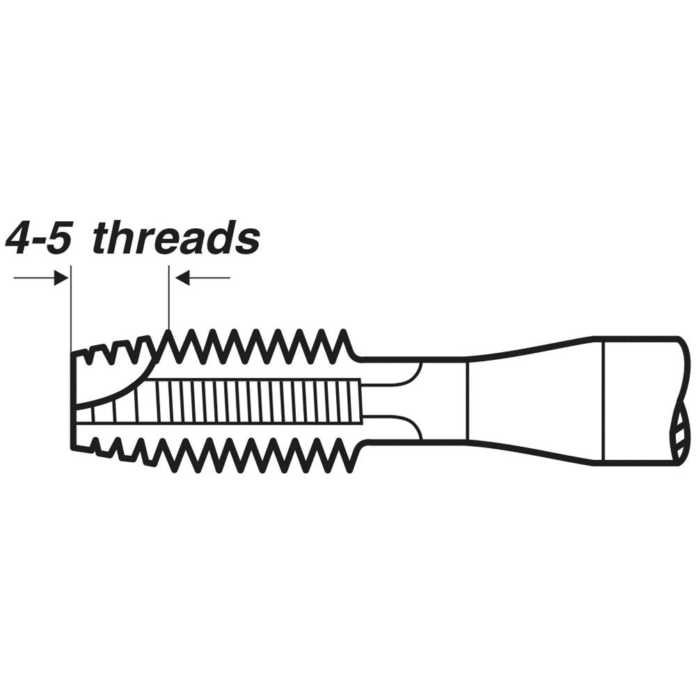 machinetap set P.K.29, TIN, ISO metrisch draad DIN 13, M3 - M12-4