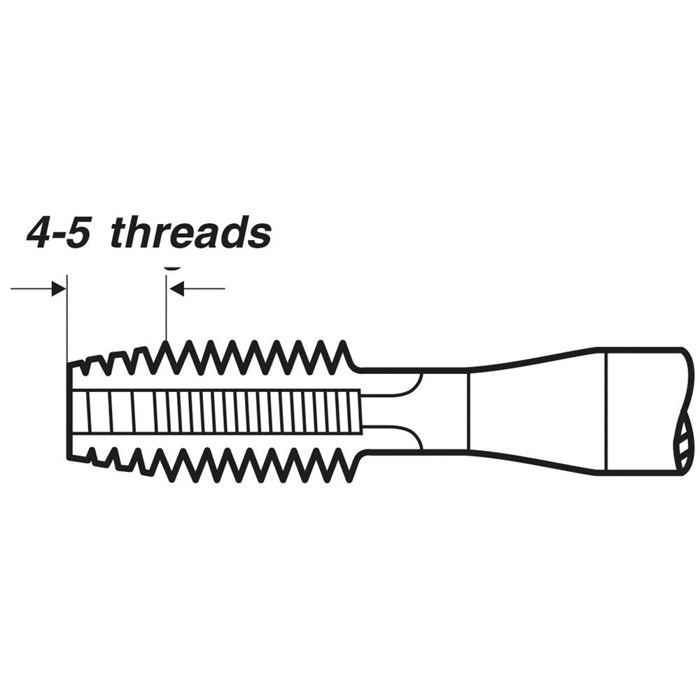tap , gasdraad DIN ISO 228, G (BSP), DIN 5157, vorm D-3