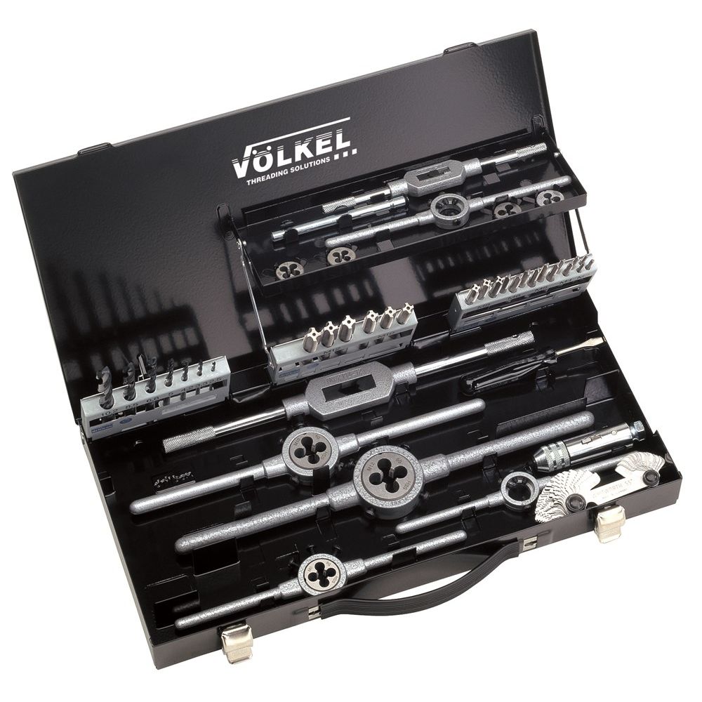 handtap- en snijplaat-set, ISO metrisch draad DIN 13, M3 - M12-0