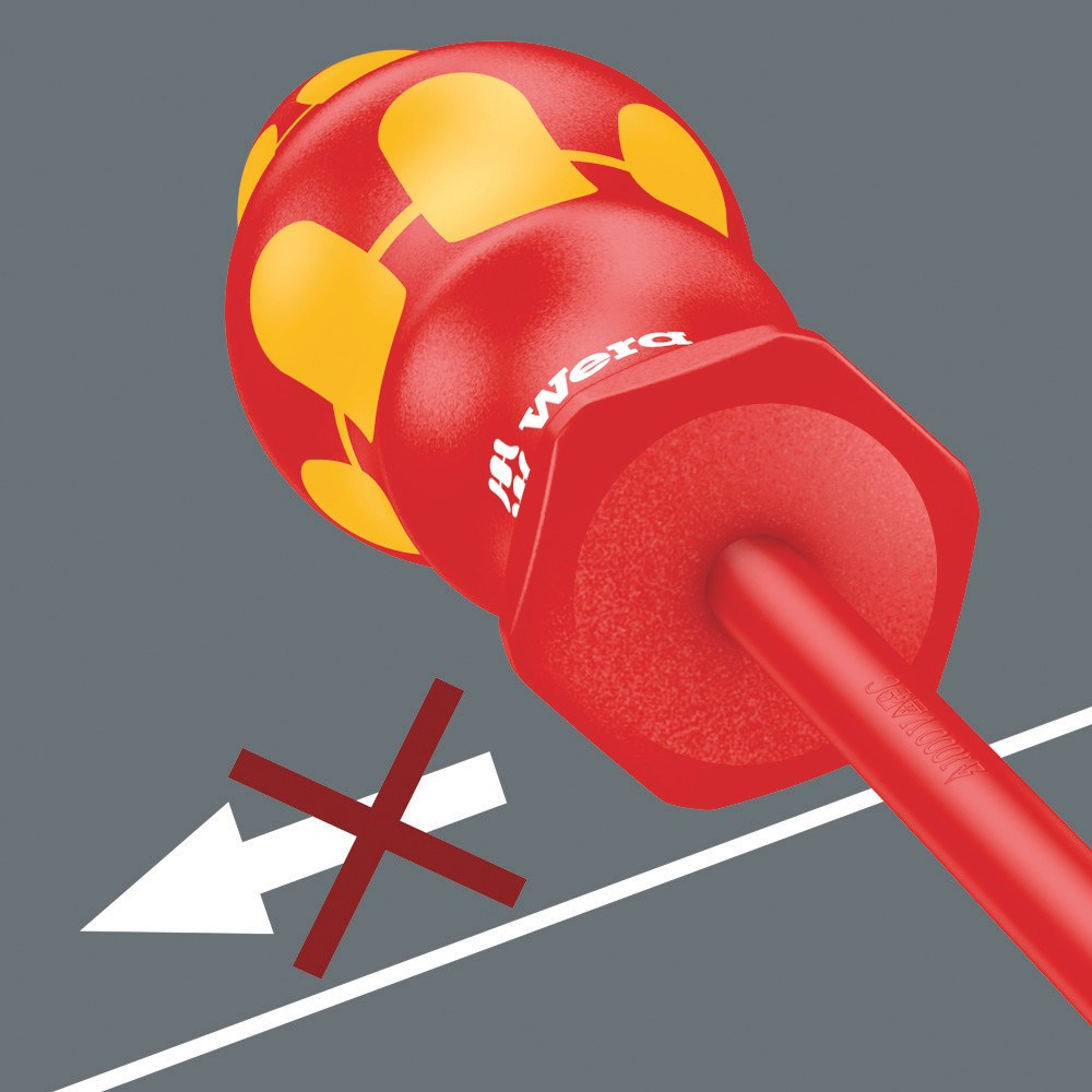 165 IS SCHROEVENDRAAIERSET KRAFTFORM PLUS SERIE 100. MET GEREDUCEERDE KLINGDIAMETER, PZ/S # 1 + 2-9