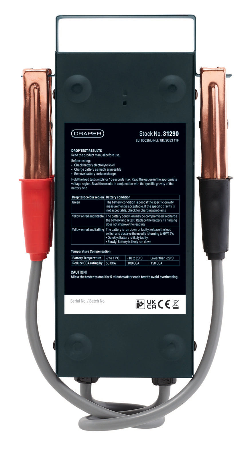 Accutester 6V/12V, 100A