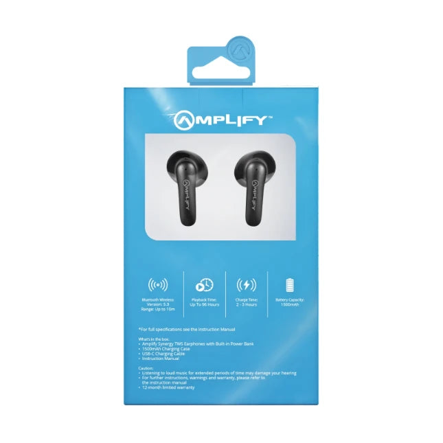Amplify Synergy Draadloze oordopjes
