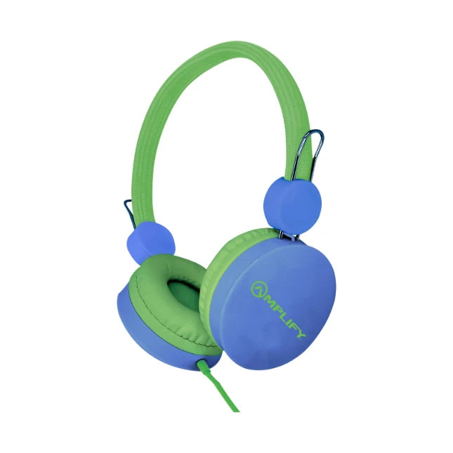 Amplify Kids Adventure Koptelefoon – Blauw-groen