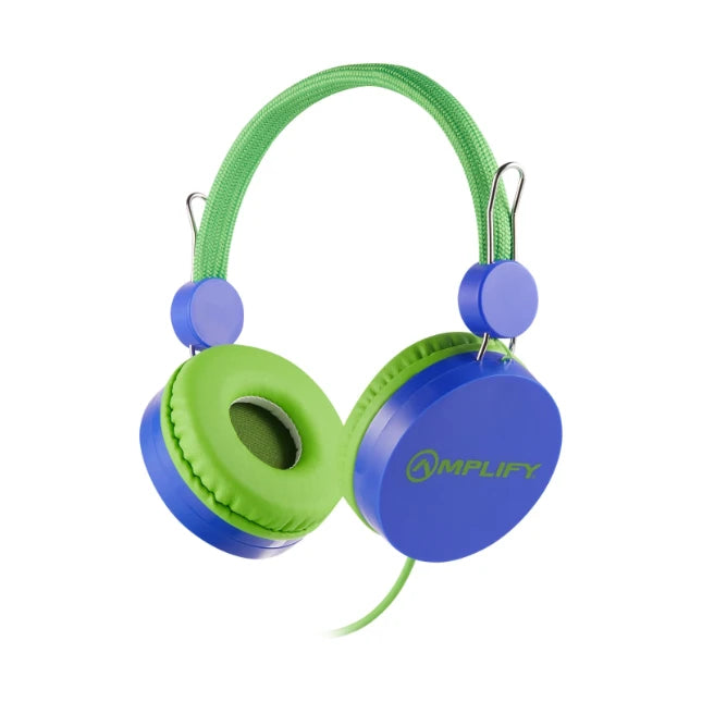 Amplify Kids Adventure Koptelefoon – Blauw-groen