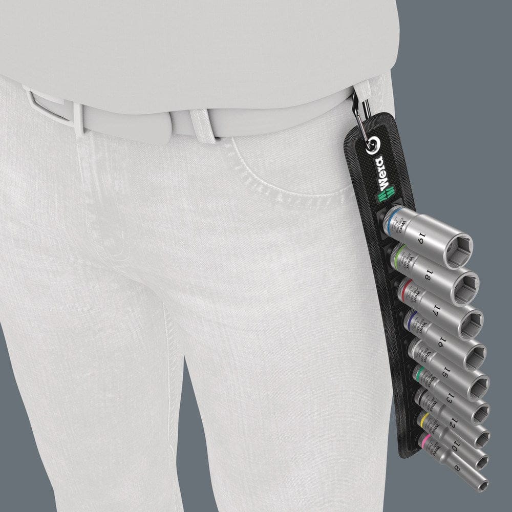 BELT B DEEP 1 DOPPEN SET, MET 3/8" -AANDRIJVING, 9-DELIG-10