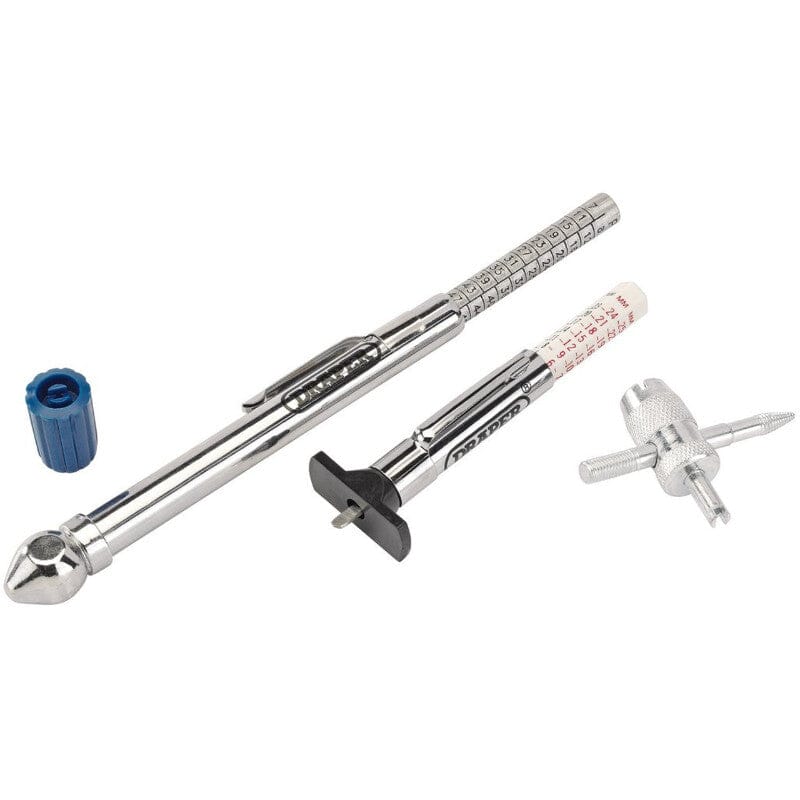 Banden servicekit, 3dlg-Draper Tools-MZS Gereedschap
