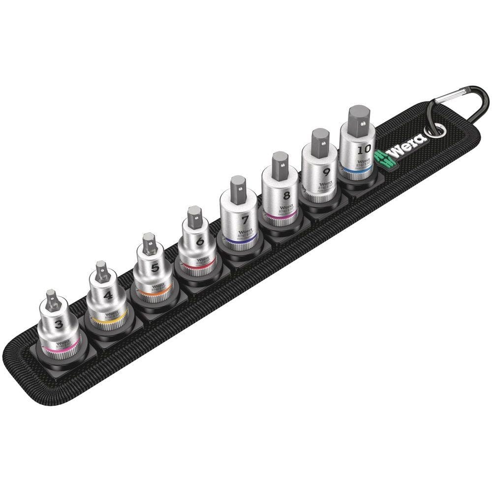 BELT B 2 ZYKLOP BINNENZESKANT BITDOPPEN SET, MET VASTHOUDFUNCTIE, MET 3/8" -AANDRIJVING, 8-DELIG-0