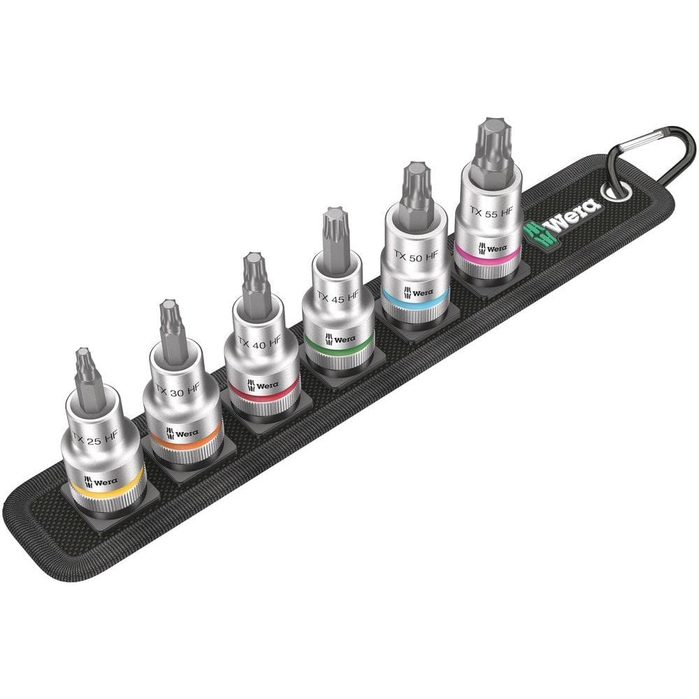 BELT C 3 TORX® HF ZYKLOP BITDOPPEN SET TORX®, MET VASTHOUDFUNCTIE, 1/2" -AANDRIJVING, 6-DELIG-0