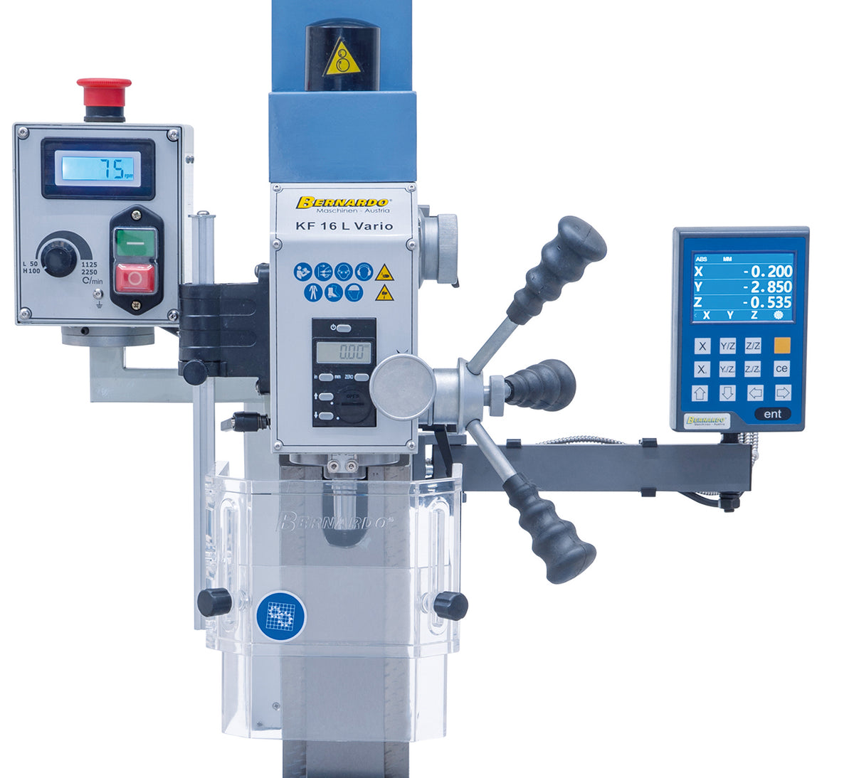 Bernardo Boor-freesmachine KF 16 L Vario, digi - afbeelding 7