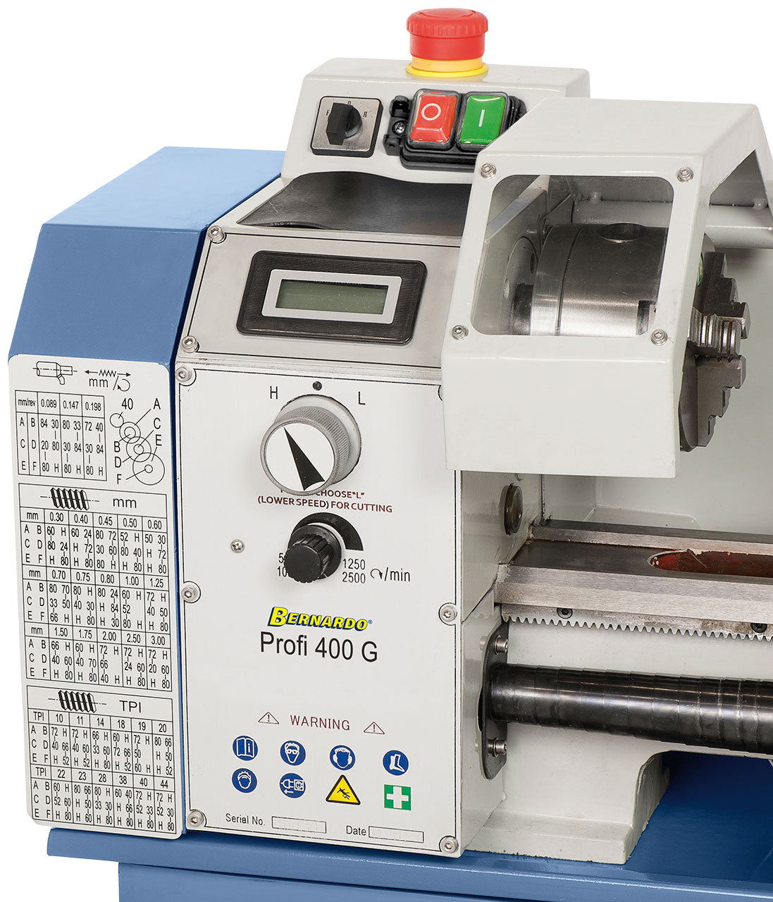 Bernardo Draaibank Profi 400 G - 230V - afbeelding 2