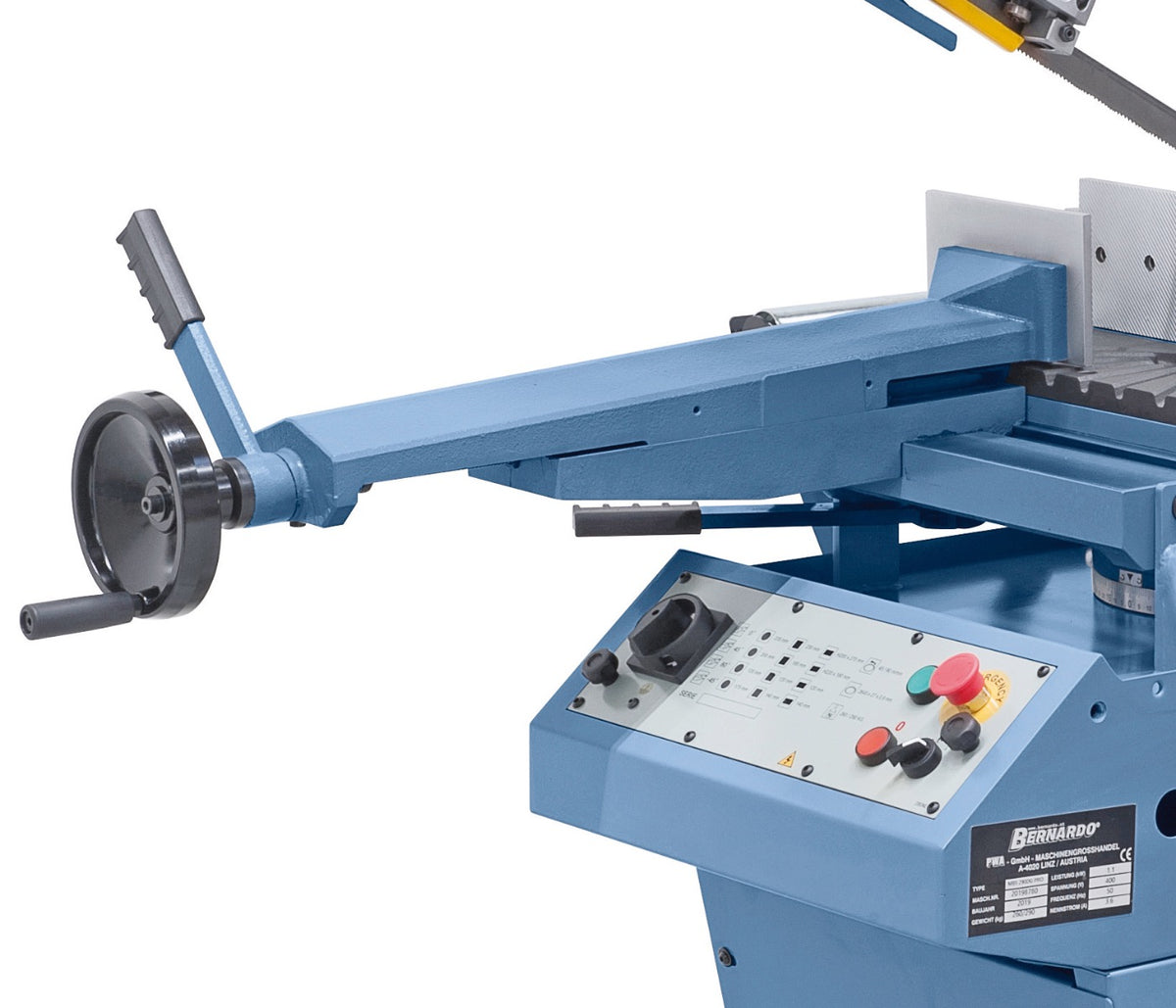 Bernardo Horizontale Bandzaagmachine MBS290 DG PRO - afbeelding 6