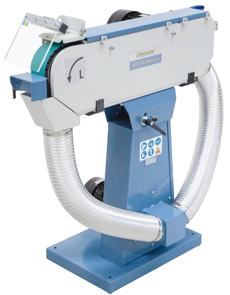 Bernardo Bandschuurmachine MS 75x2000 DC-2 - 400V - afbeelding 2
