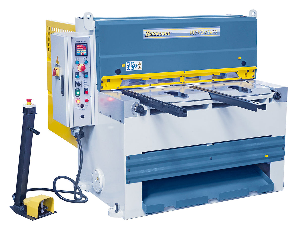 Bernardo Motorische tafelschaar MTE 1360x6mm NCC - afbeelding 3