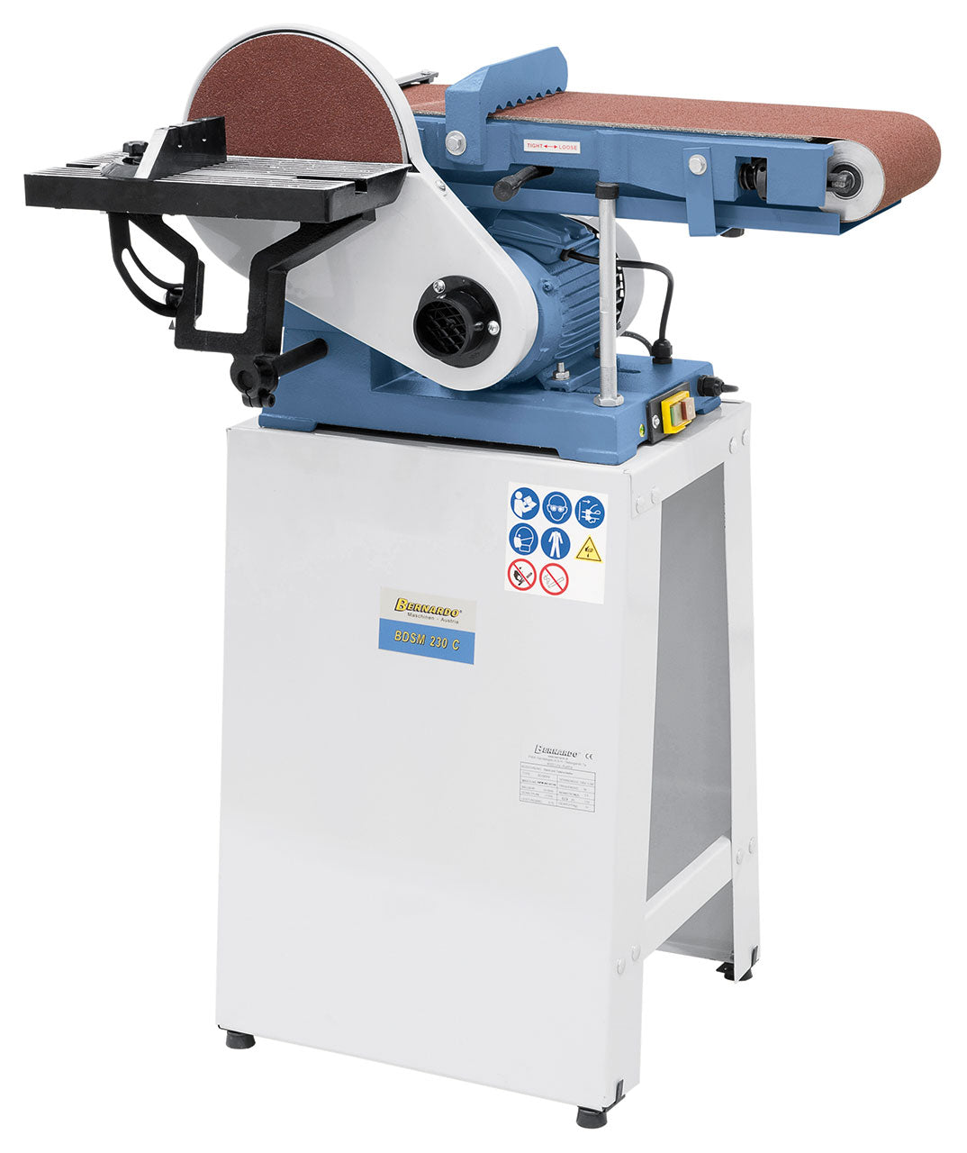 Bernardo Band- en Schijfschuurmachine BDSM 230 S