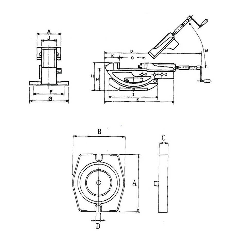 Bernardo 2-assige machineklem GS 100 - afbeelding 2