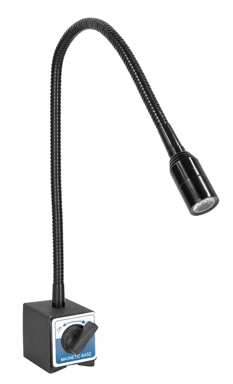 Bernardo LED 1 - 230V, lamp met flexibele arm en magneet