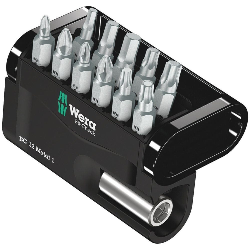 BIT ASSORTIMENT, BIT-CHECK 12 METAL 1, 12-DELIG-0