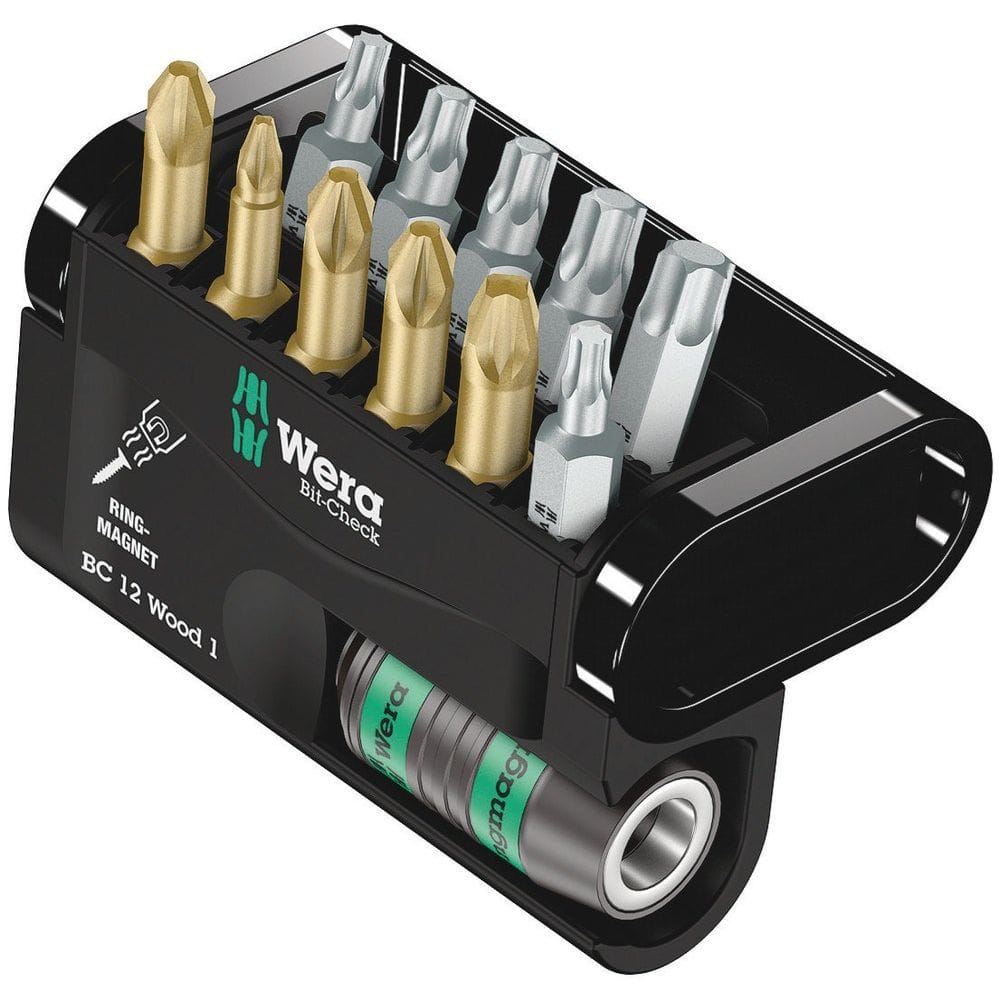 BIT ASSORTIMENT, BIT-CHECK 12 WOOD 1, 12 -DELIG-0