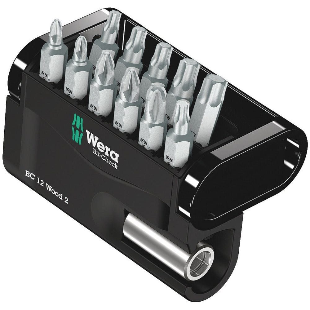 BIT ASSORTIMENT, BIT-CHECK 12 WOOD 2, 12 -DELIG-0