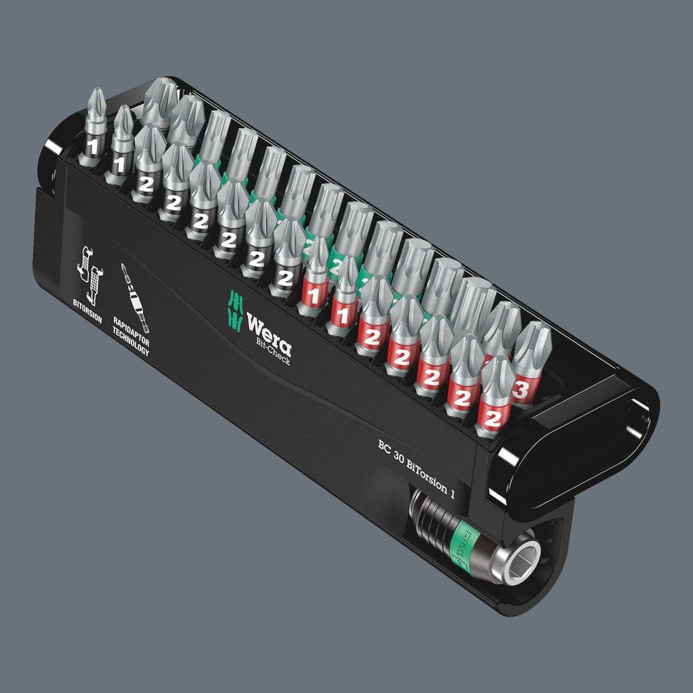 BIT ASSORTIMENT, BIT-CHECK 30 BITORSION 1, 30 -DELIG-3