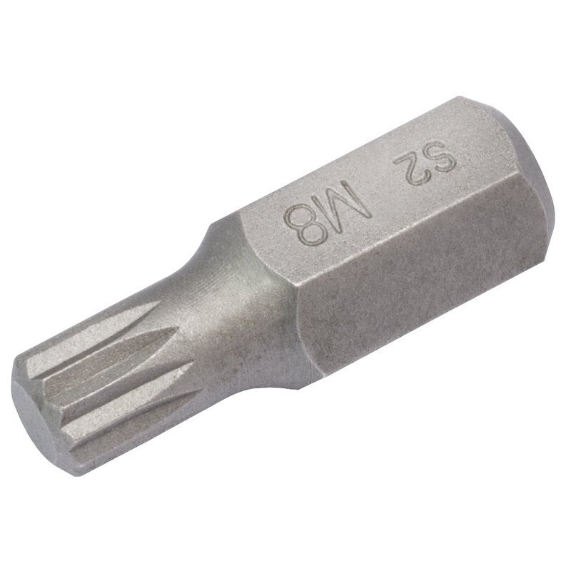 Veeltand bit M8 (10x30 mm)