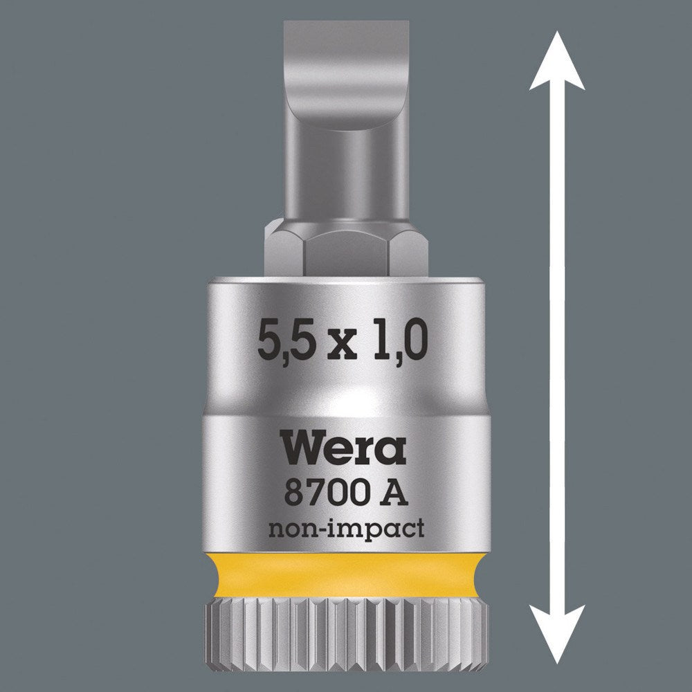 8700 A FL ZYKLOP BIT/DOP-COMBINATIE MET 1/4" AANDRIJVING , FL 1,0 X 5,5 X 28 MM-4
