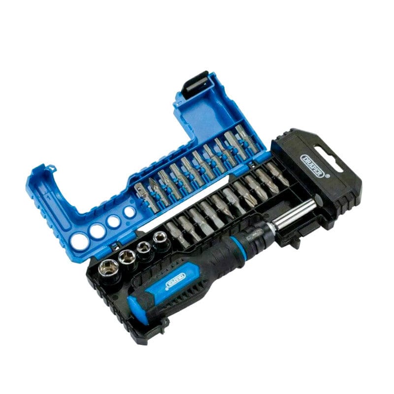 Bitset met telescopische schroevendraaier, 26dlgDraper ToolsMZS Gereedschap