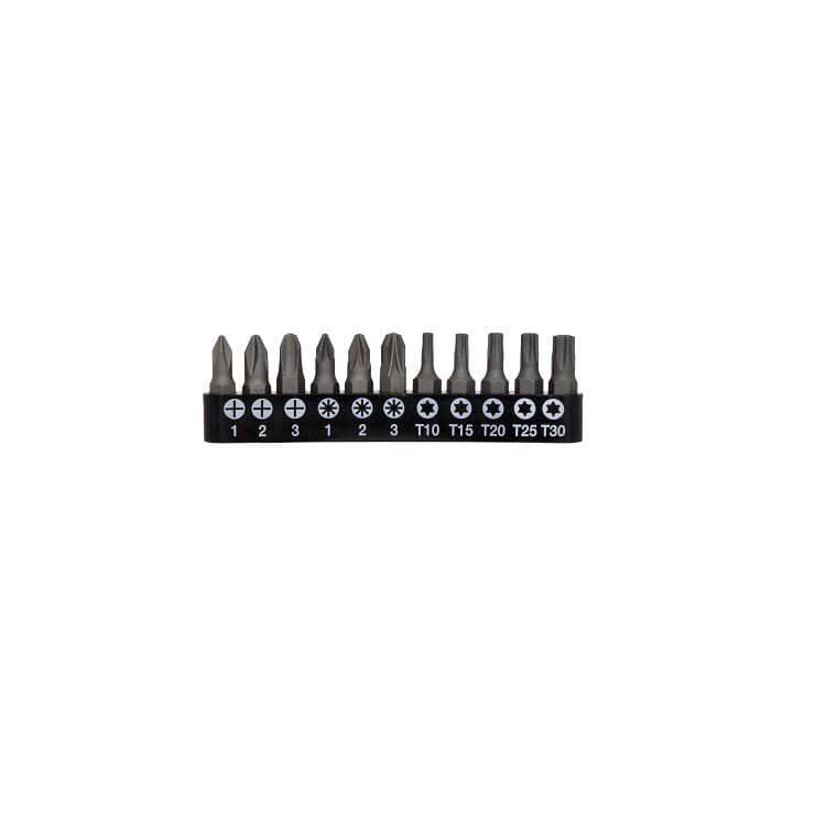 Bitset tbv CTK02483S, 11 bits (PH, PZ, TX) 6,5x25mmCustorMZS Gereedschap