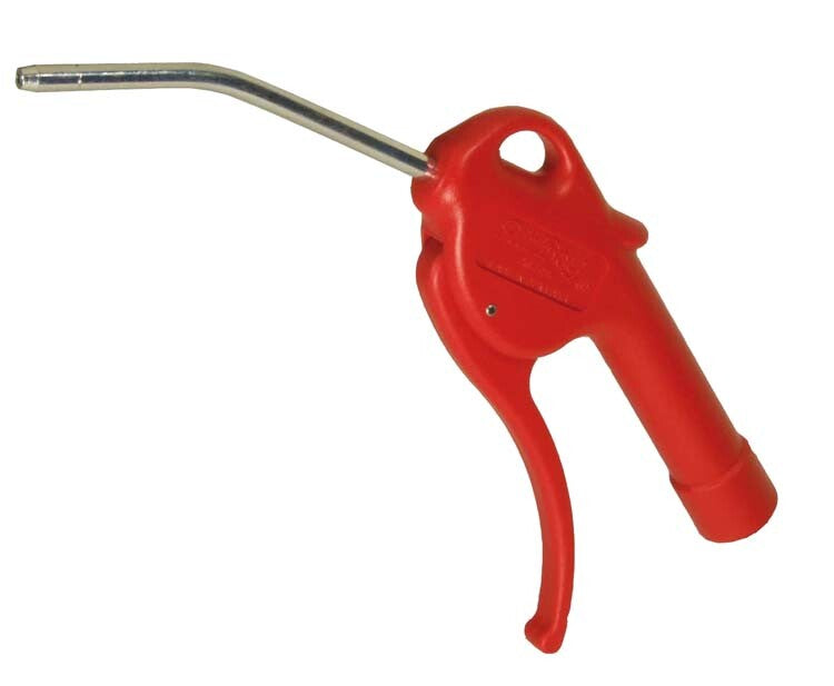 Blaaspistool gebogen 8mm, RVS