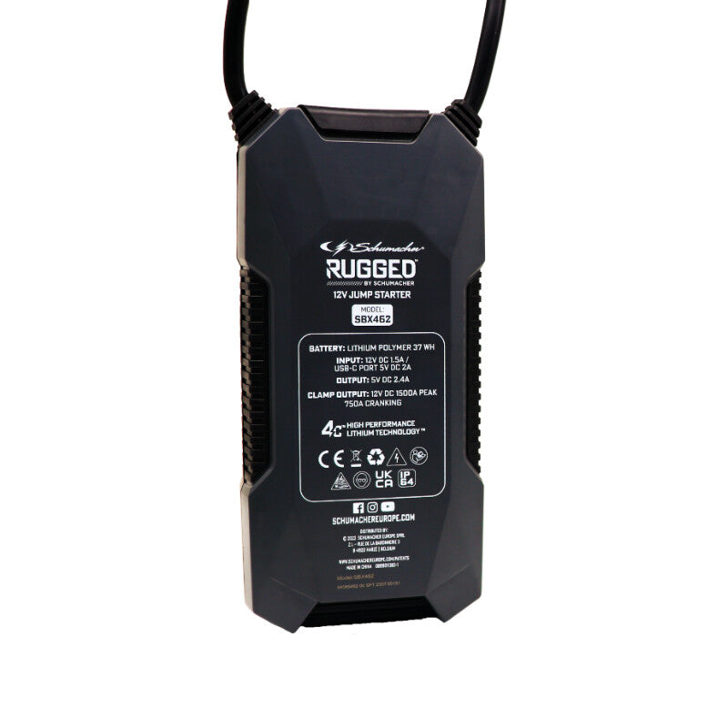 Booster Rugged Lithium SBX462 12V, 1500PA