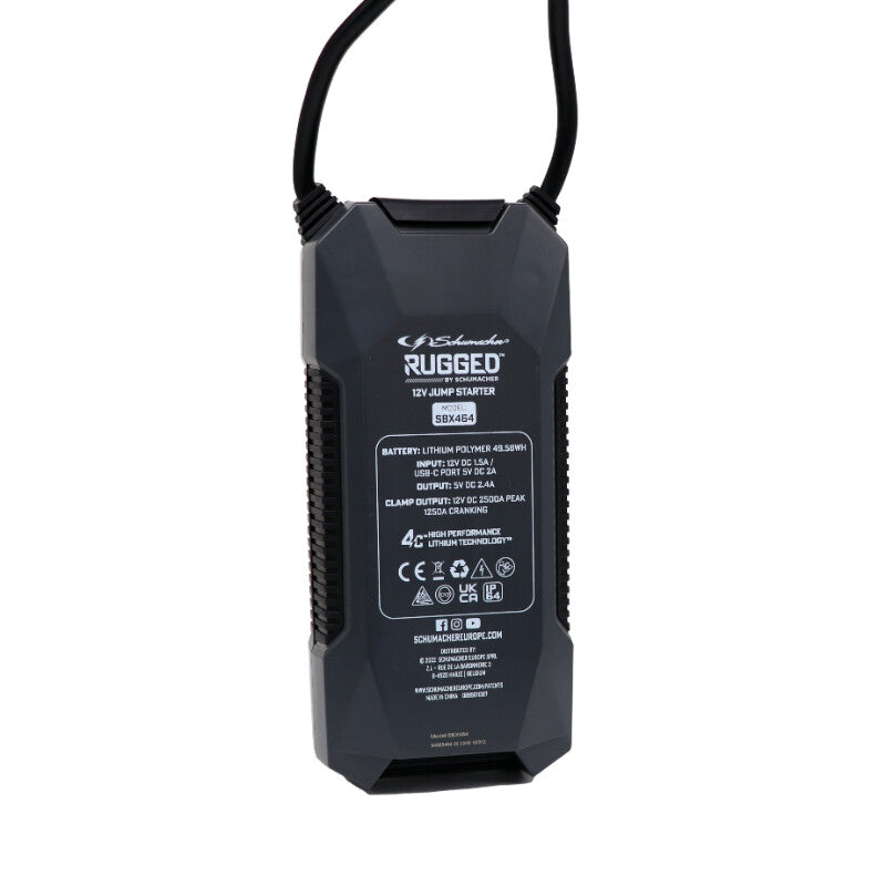 Booster Rugged Lithium SBX464 12V, 2500PA