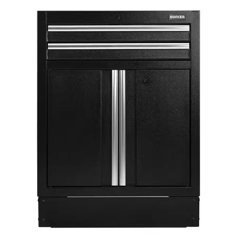 BUNKER 46cm Modulaire vloerkast, 2 lades, 2 deuren, 68cm