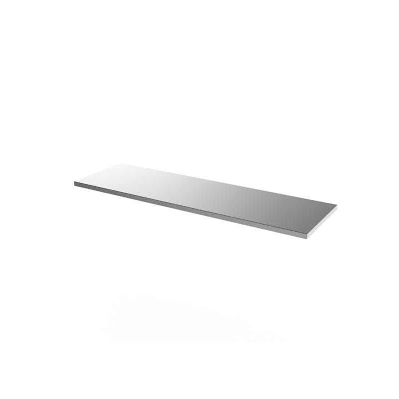 BUNKER 61cm Modulair roestvrijstalen werkblad – 204×61 cm (dikte 3,8 cm)BunkerMZS Gereedschap
