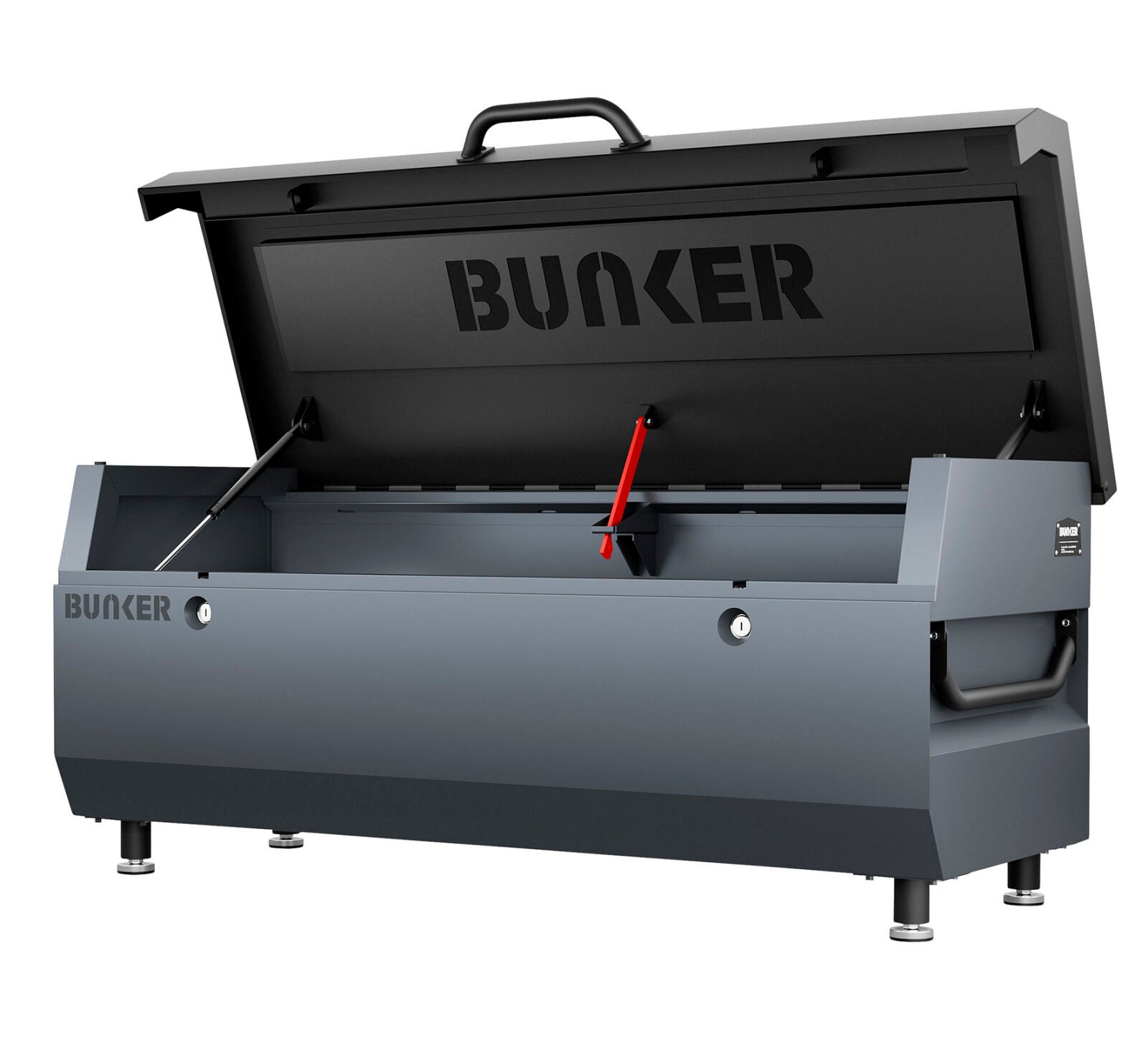 BUNKER Brede opbergbox T2, grijs
