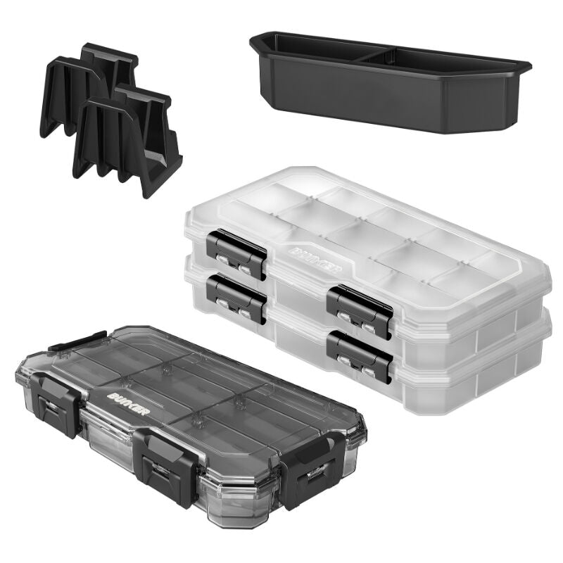 BUNKER Load-Up Accessoireset 1 met haken, tray en opbergbakken