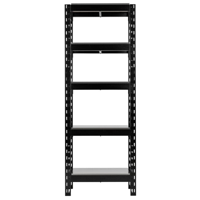 BUNKER opbergrek 750×2210×520 mm – incl. 5 RVS legplanken – werkplaats/garage stellingBunkerMZS Gereedschap