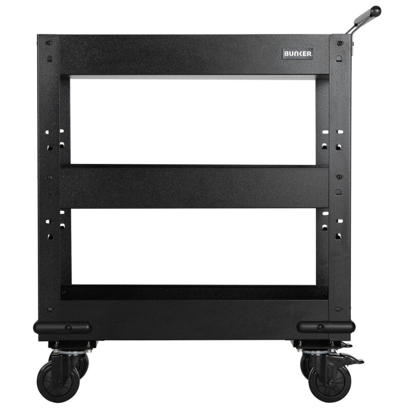 BUNKER Werkplaatstrolley, 3 schappen, 71cm