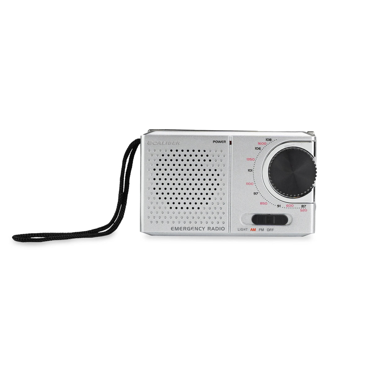 Caliber HPG311R Draagbare radio – 0.5 W – AM / FM – Zilver