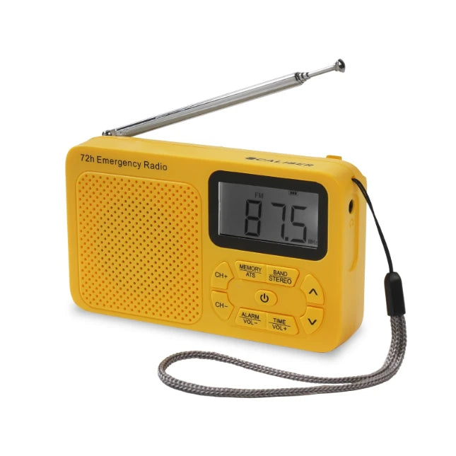 Caliber HPG320Y Draagbare radio – AM / FM – Geel